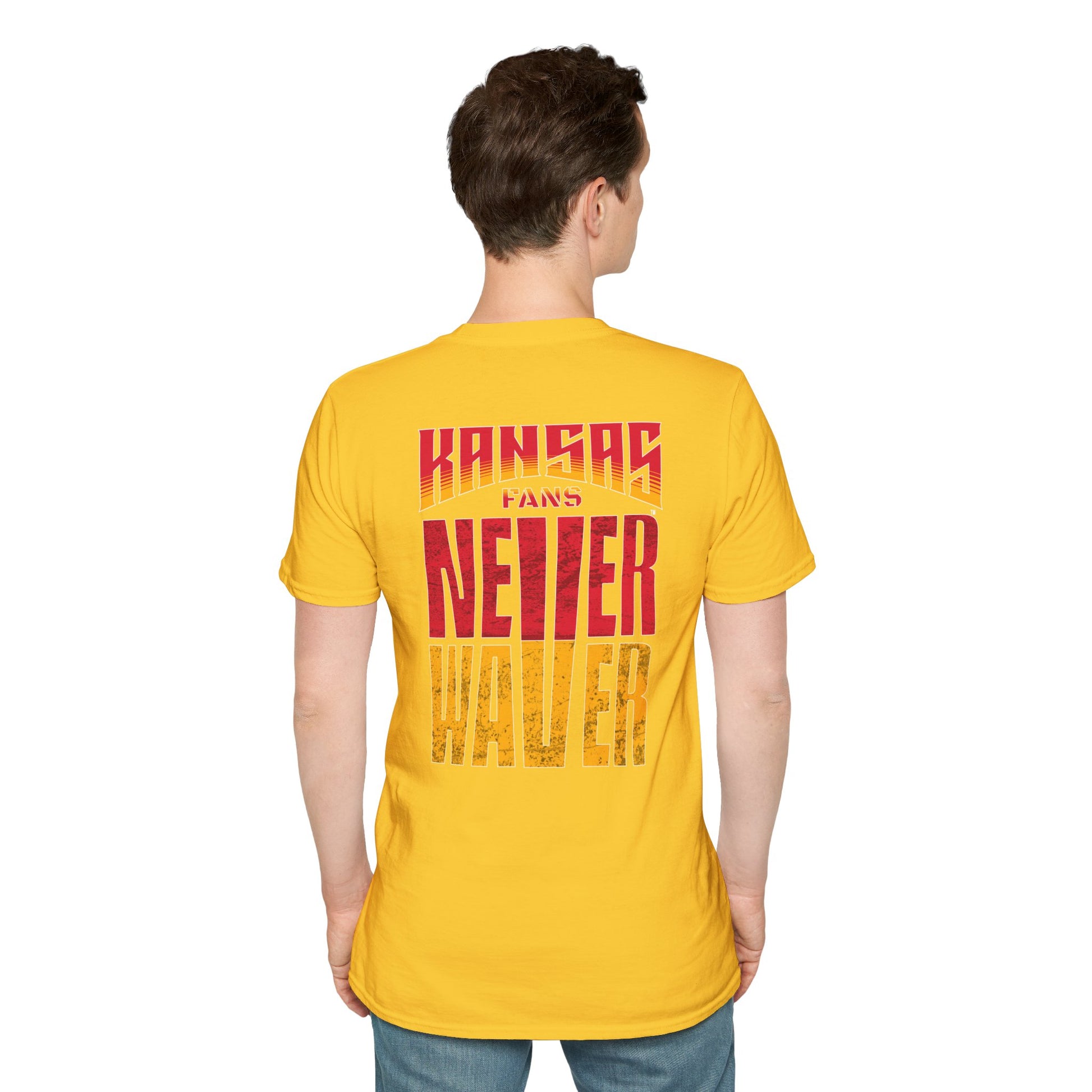 Kansas Fans Never Waver T-Shirt - Never Waver