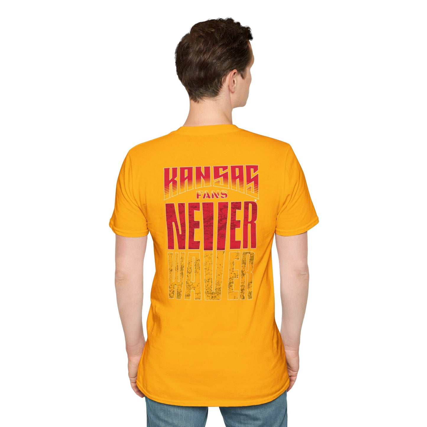 Kansas Fans Never Waver T-Shirt - Never Waver