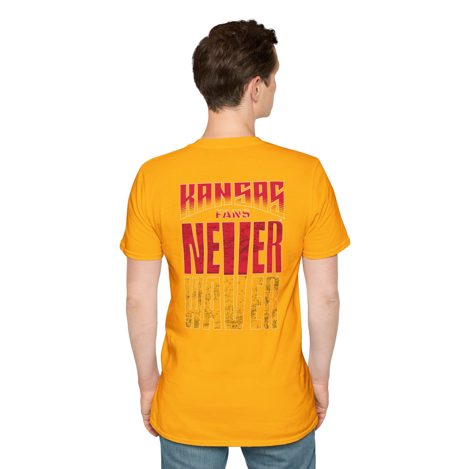 Kansas Fans Never Waver T-Shirt - Never Waver