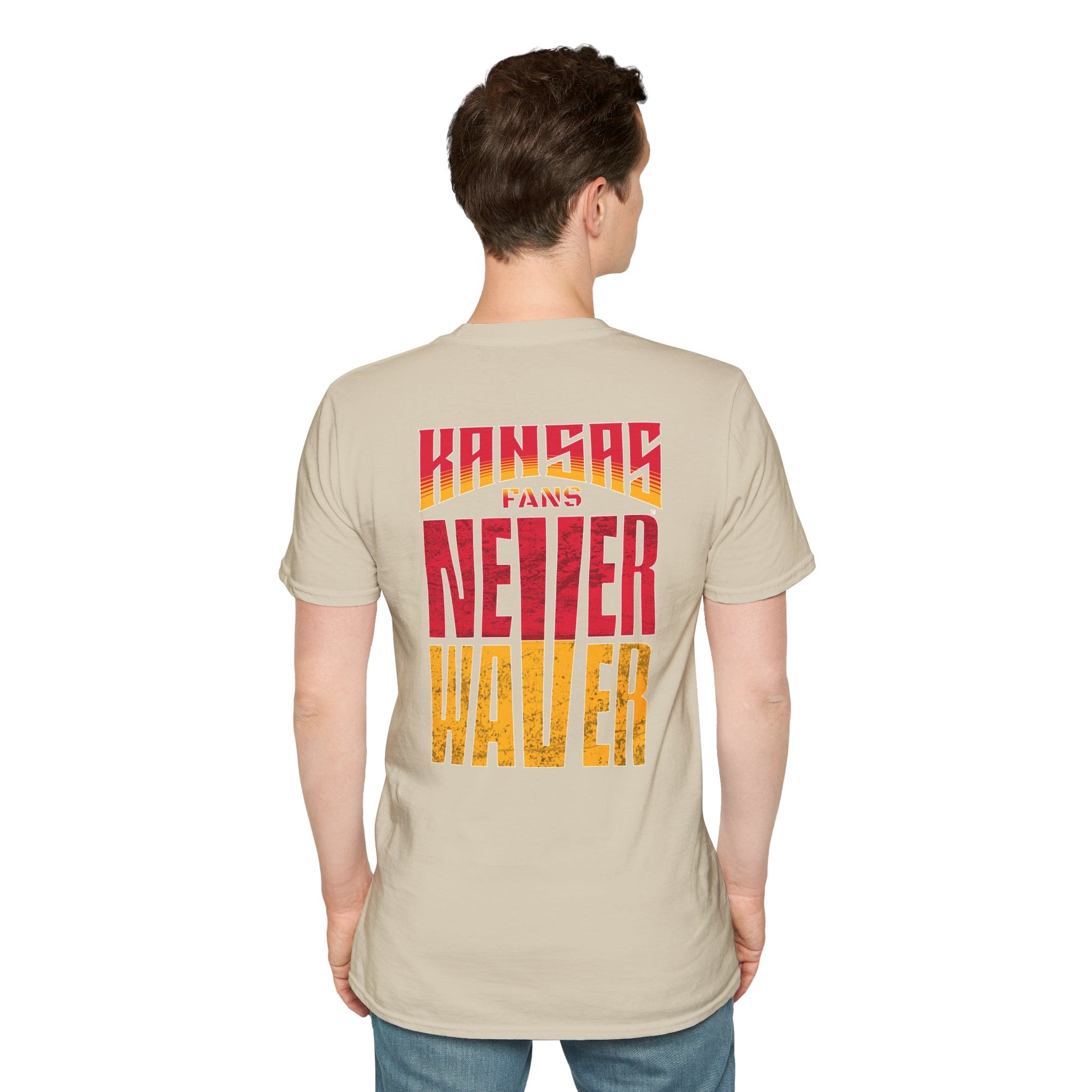 Kansas Fans Never Waver T-Shirt - Never Waver
