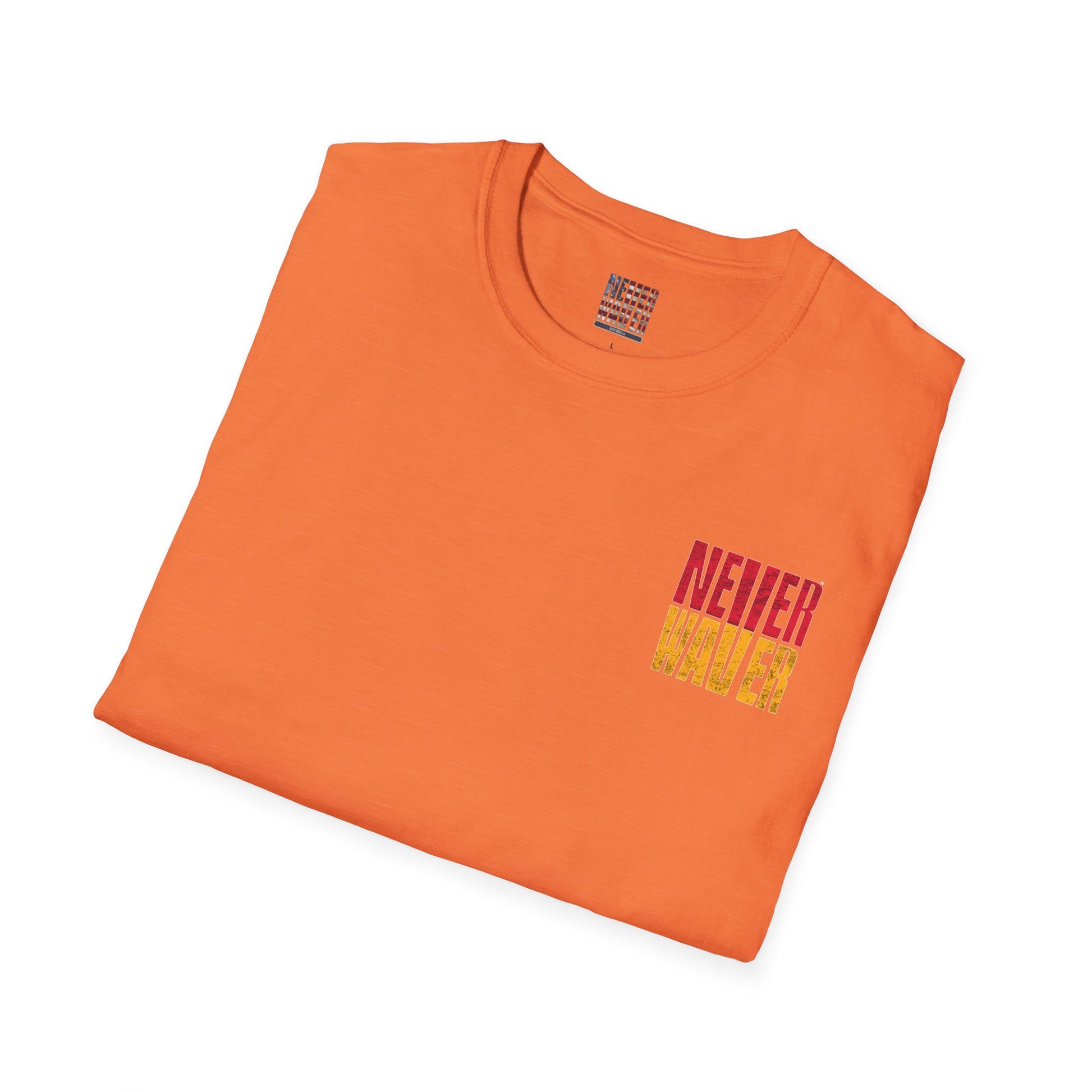 Kansas Fans Never Waver T-Shirt - Never Waver