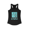 Never Waver Don't Wish For It work For It Women's Ideal Racerback Tank - Never Waver