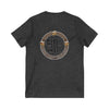 Never Waver Beer Is cheaper Than Therapy Unisex V-Neck Tee - Motivational Graphic Shirt - Never Waver